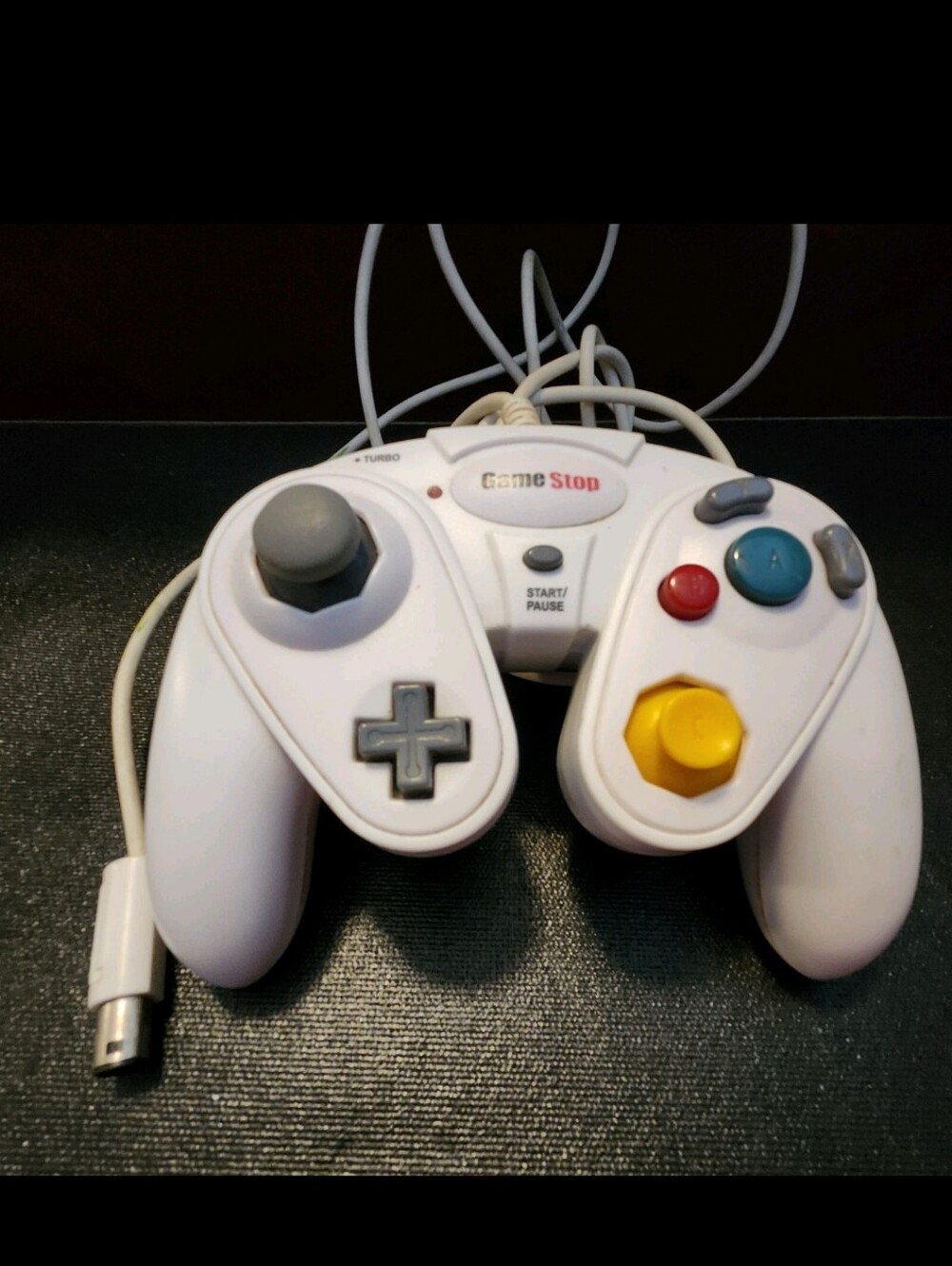 Nintendo Gamecube Game Stop White Wired Controller Untested